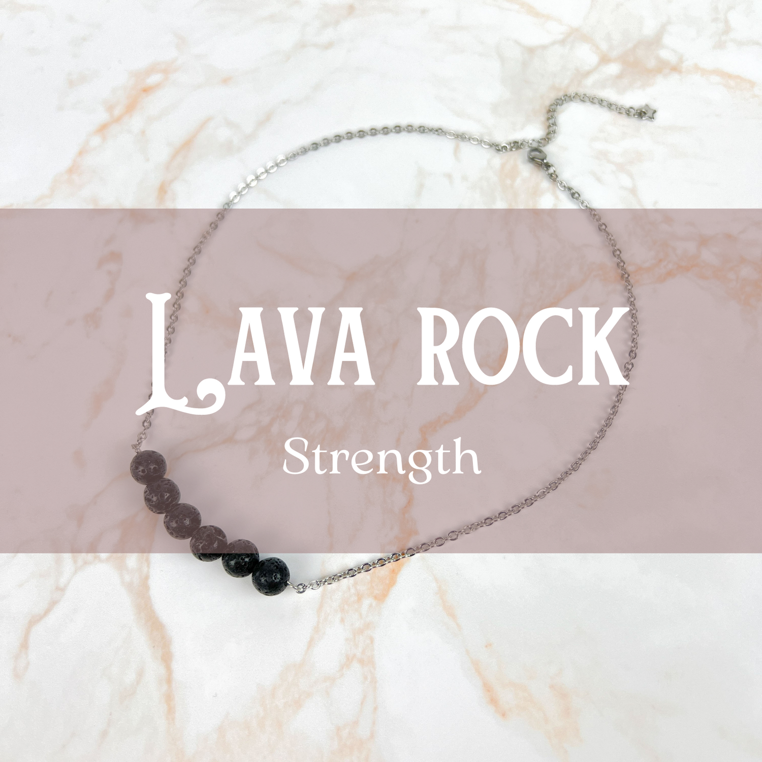 Lava rock jewelry