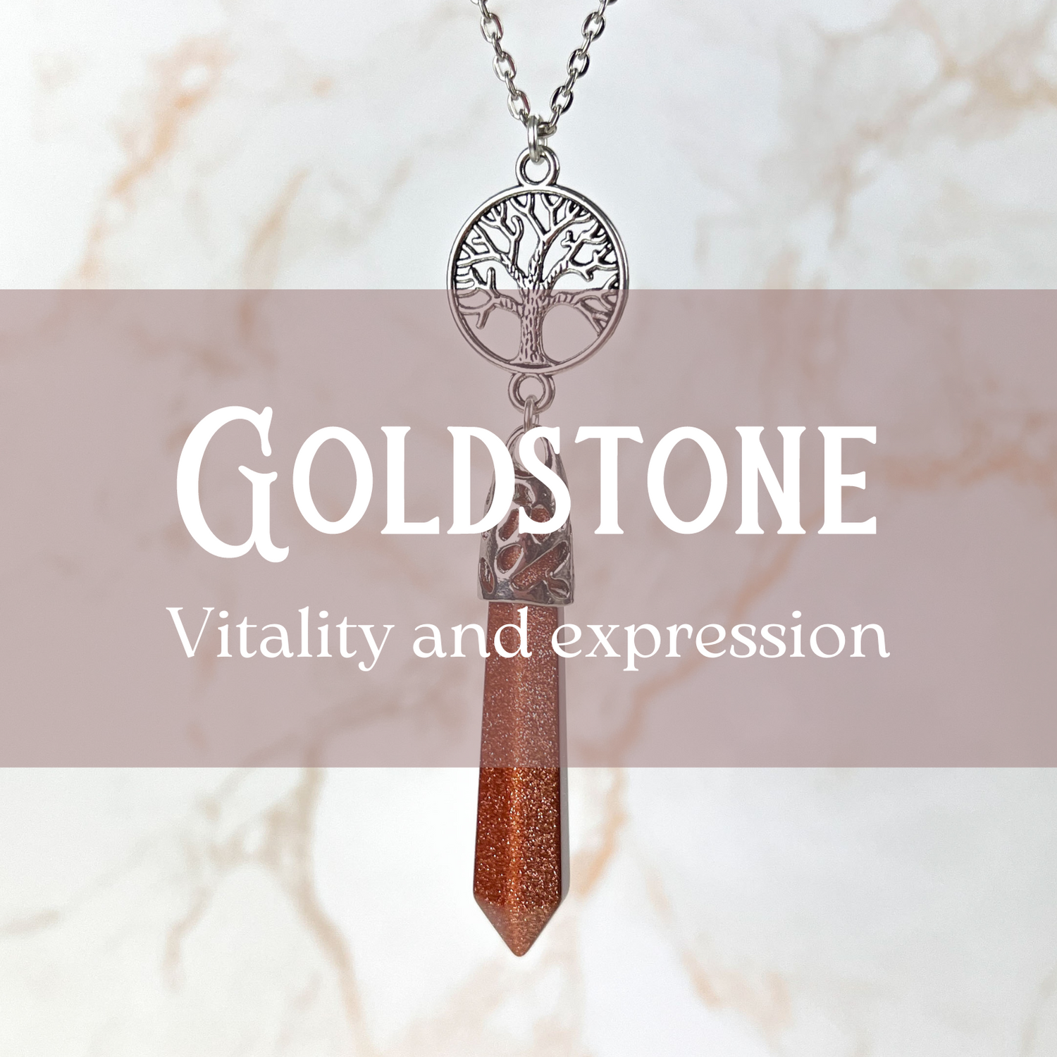 Goldstone jewelry