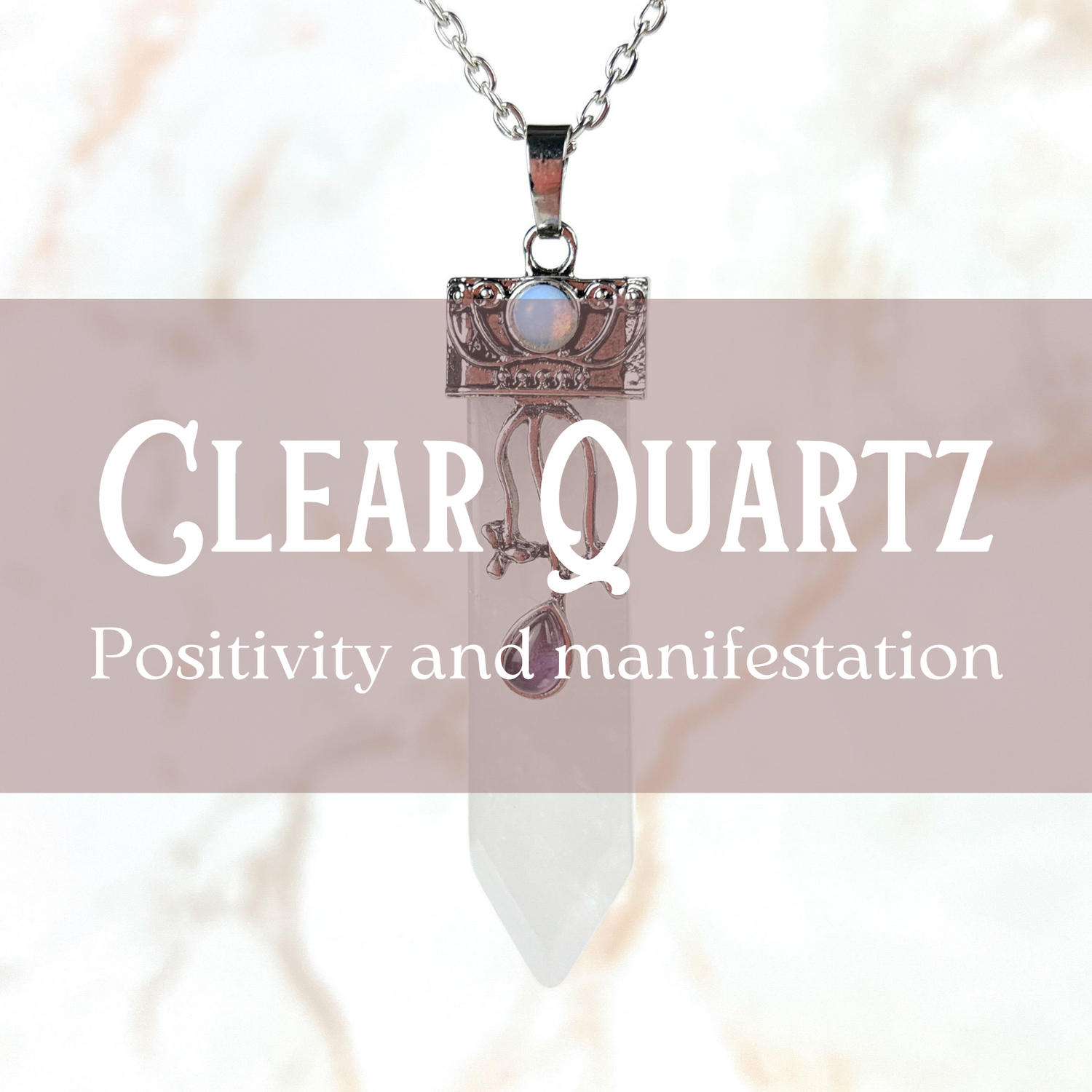 Clear Quartz jewelry
