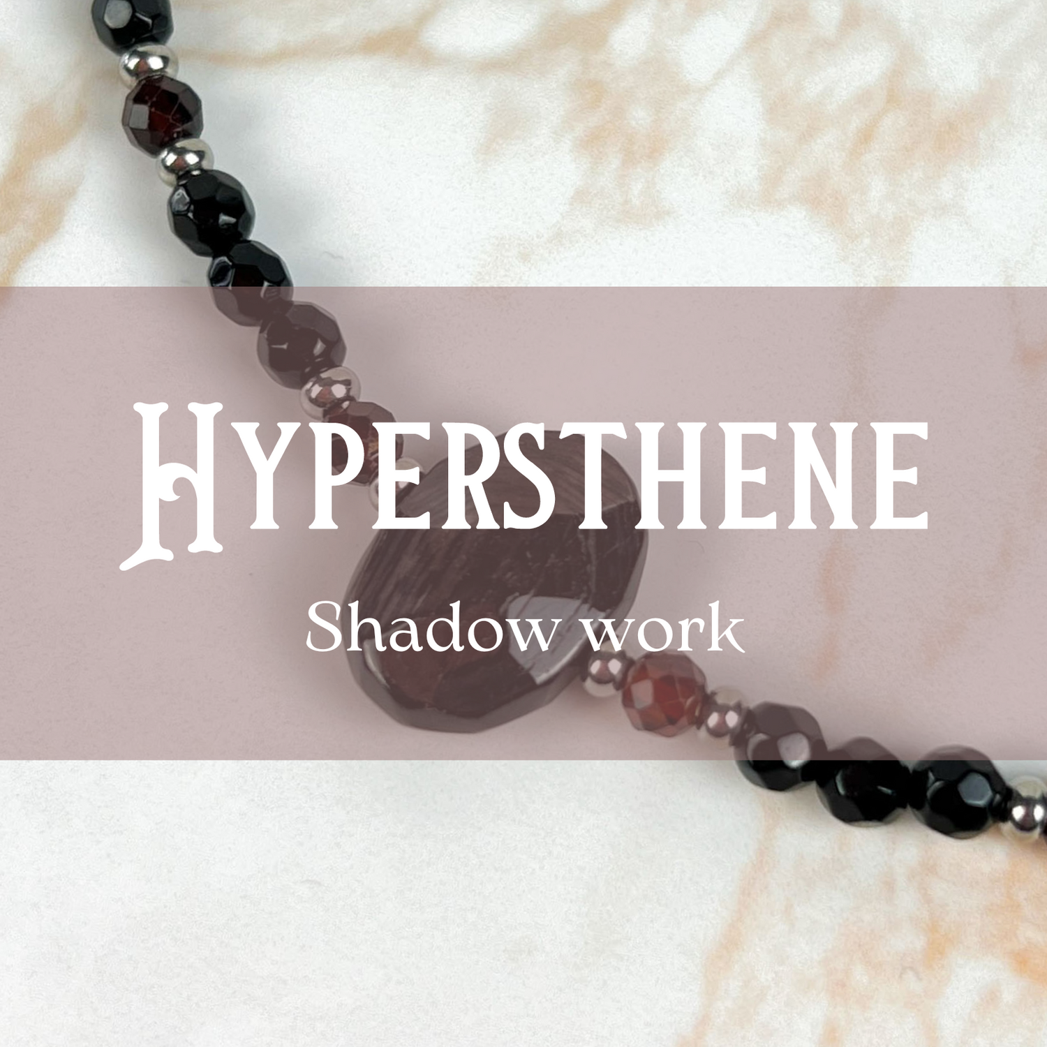 Hypersthene jewelry