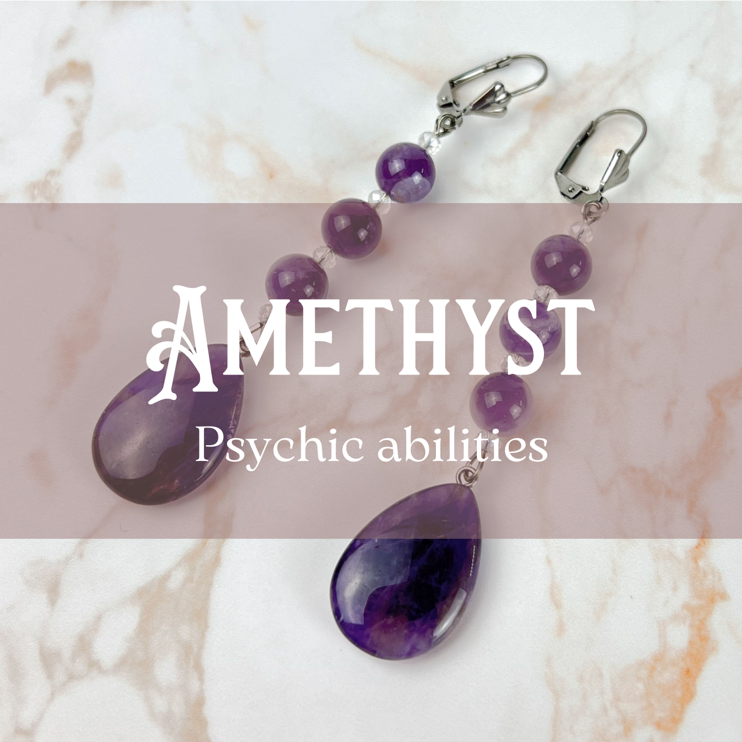 Amethyst jewelry