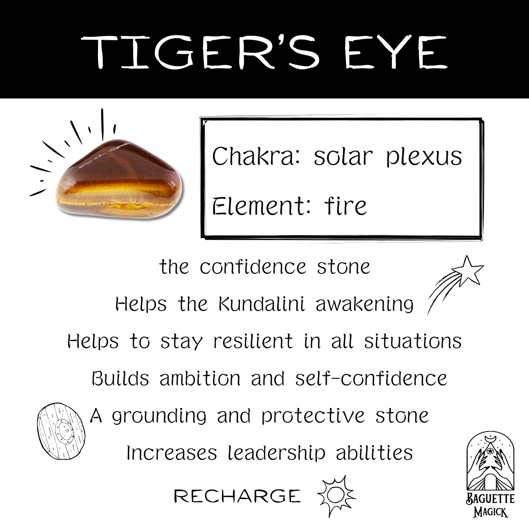 Tiger eye and pentacle Sephoroton dowsing pendulum Baguette Magick