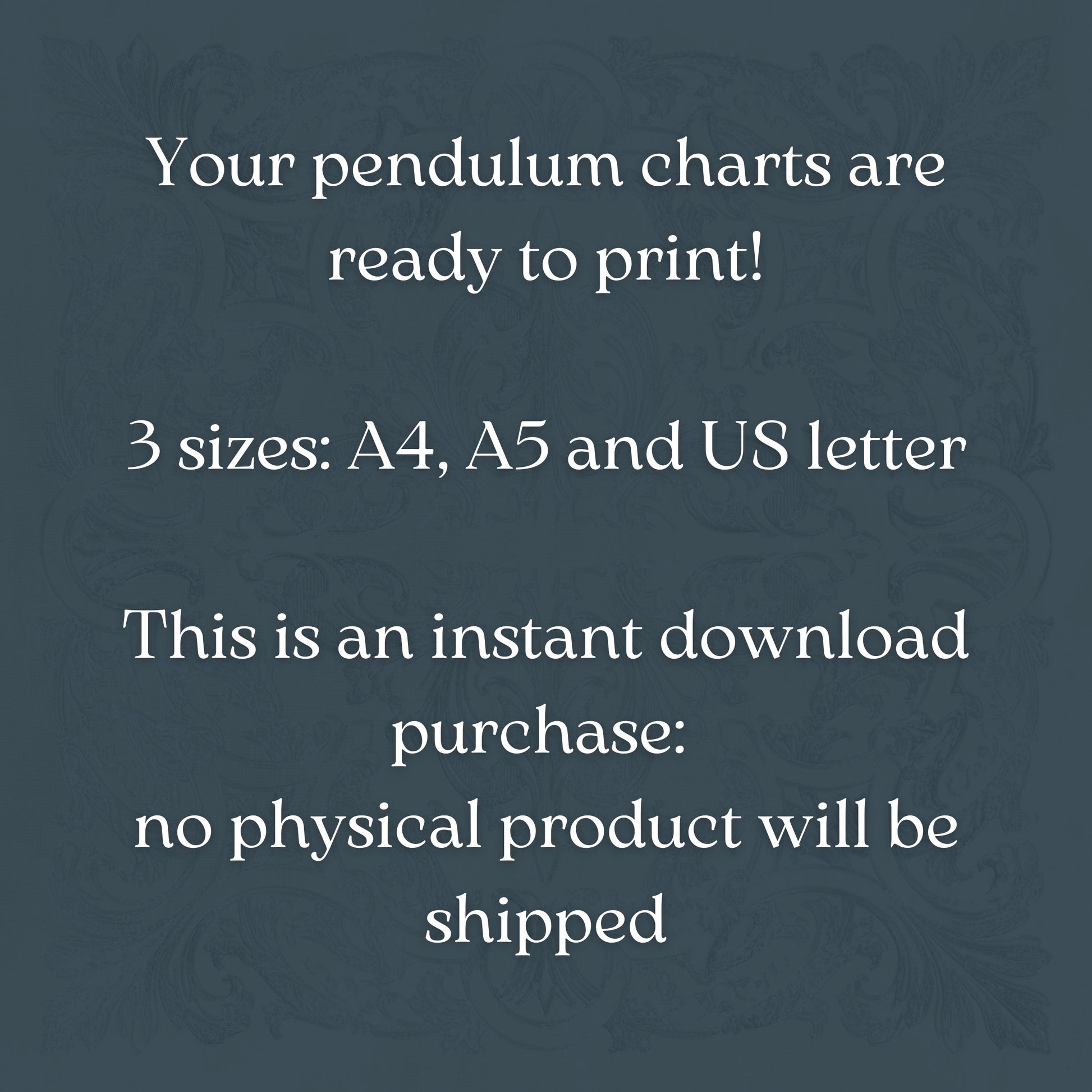 Starter pack : 5 printable pendulum boards Baguette Magick