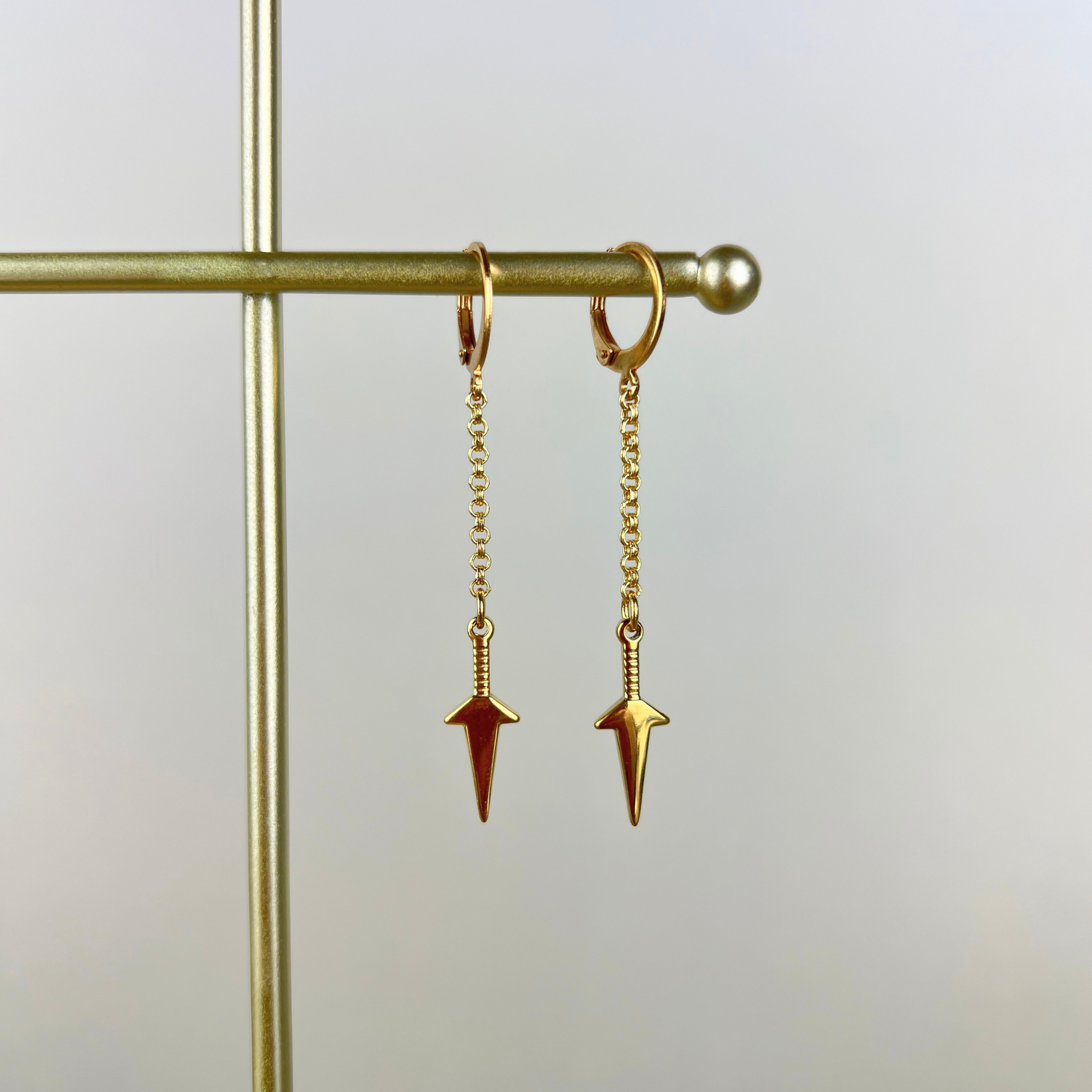 Kunai earrings Baguette Magick