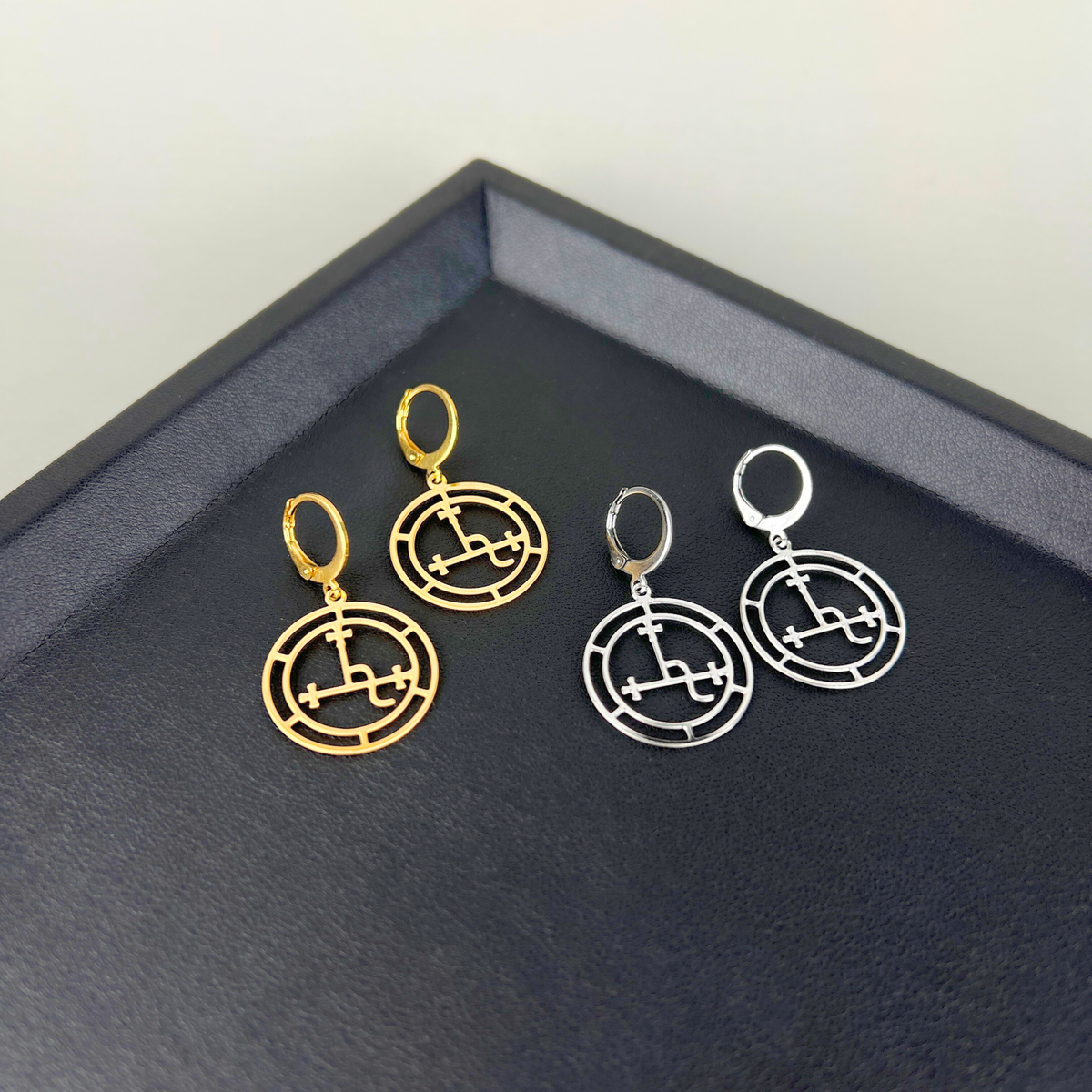 Lilith sigil earrings Baguette Magick