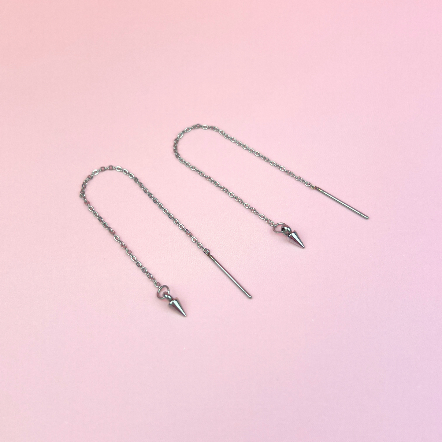 Spikes threader earrings Baguette Magick