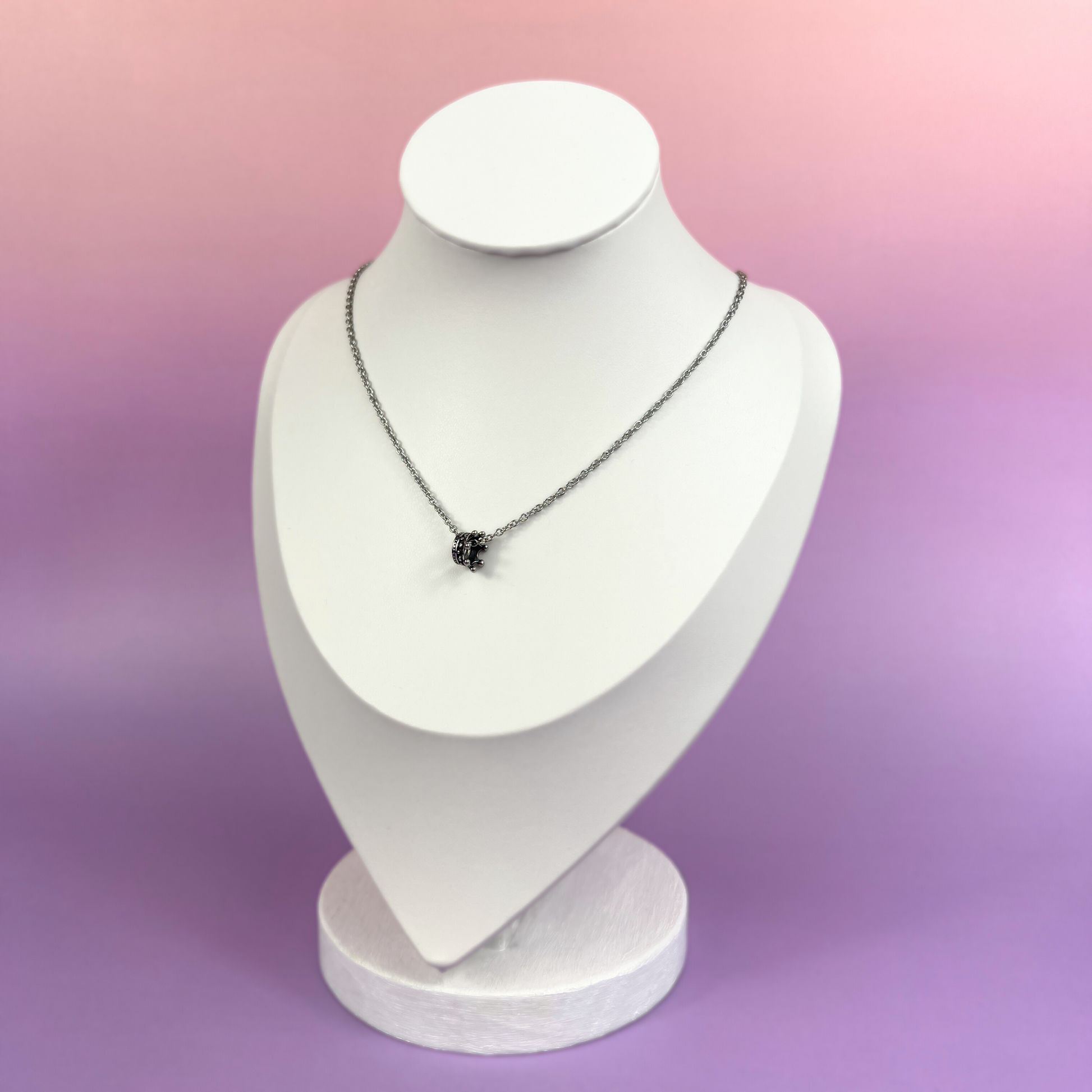 3D Crown fantasy necklace Baguette Magick