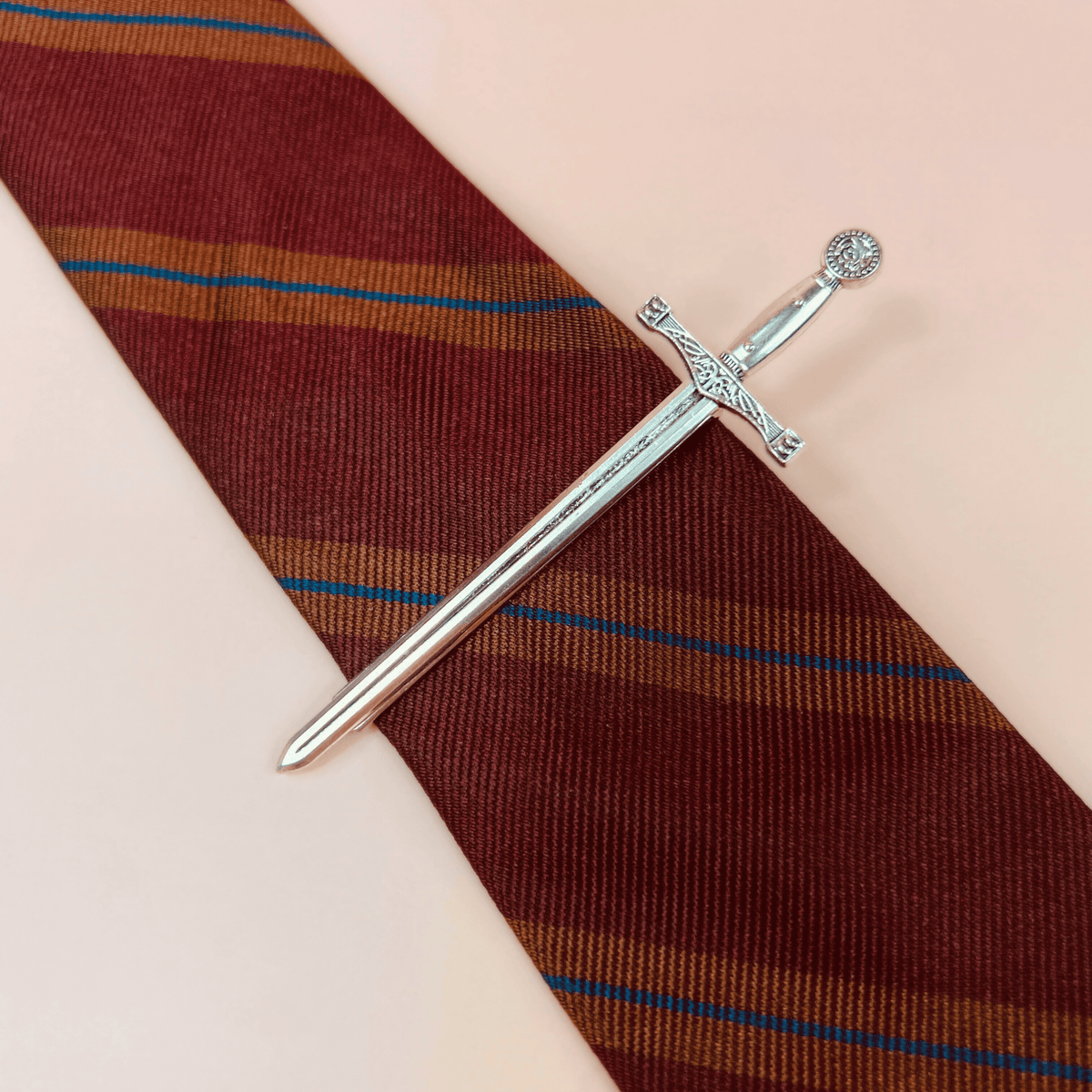 Excalibur sword tie clip