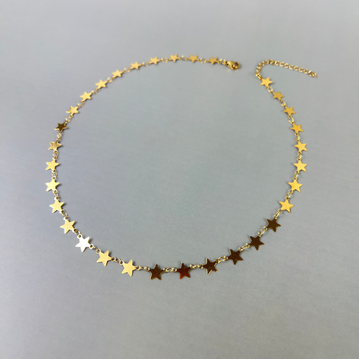 Golden stars chain necklace Baguette Magick