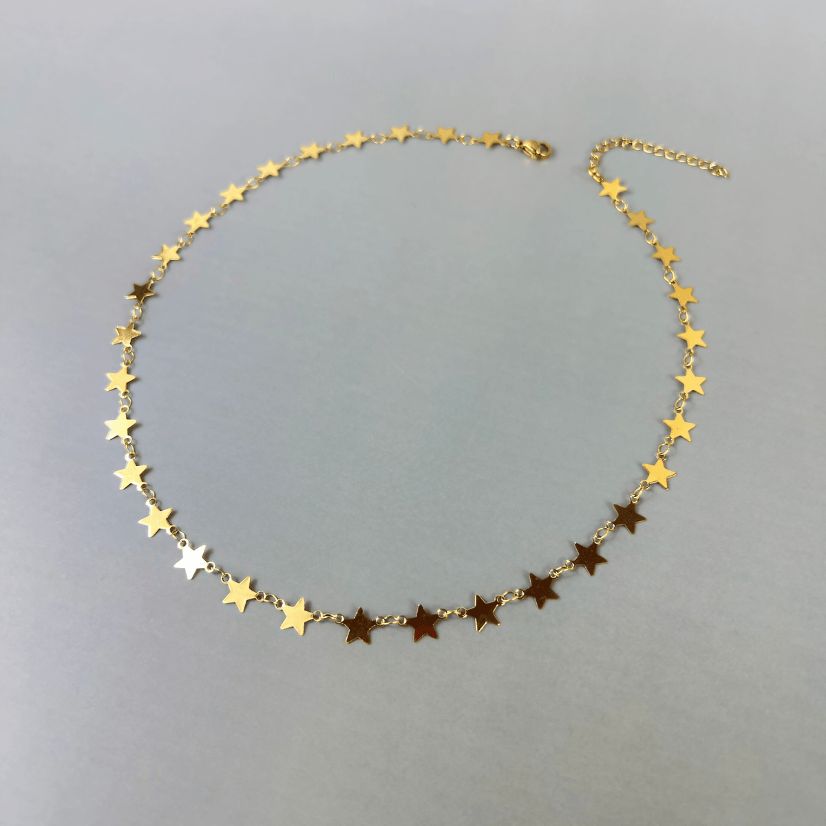 Golden stars chain necklace Baguette Magick