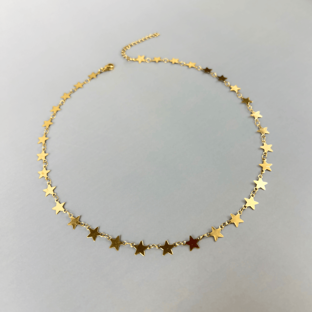 Golden stars chain necklace Baguette Magick