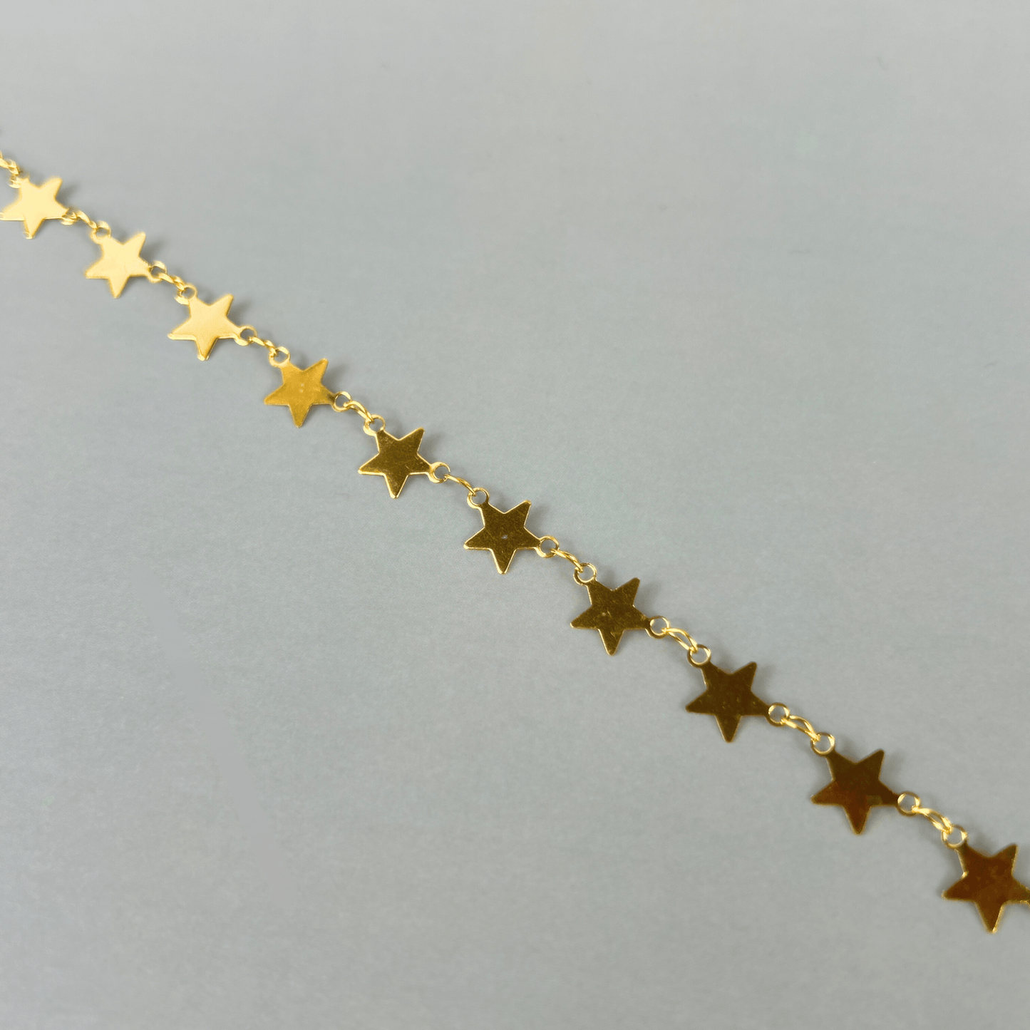 Golden stars chain necklace Baguette Magick