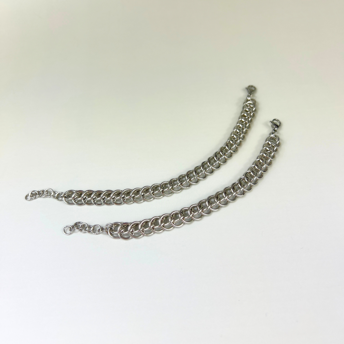 Half Persian classic chainmail bracelet Baguette Magick