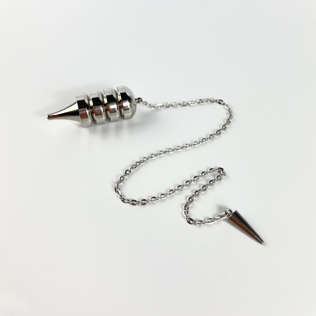 Egyptian Osiris metal dowsing and healing pendulum
