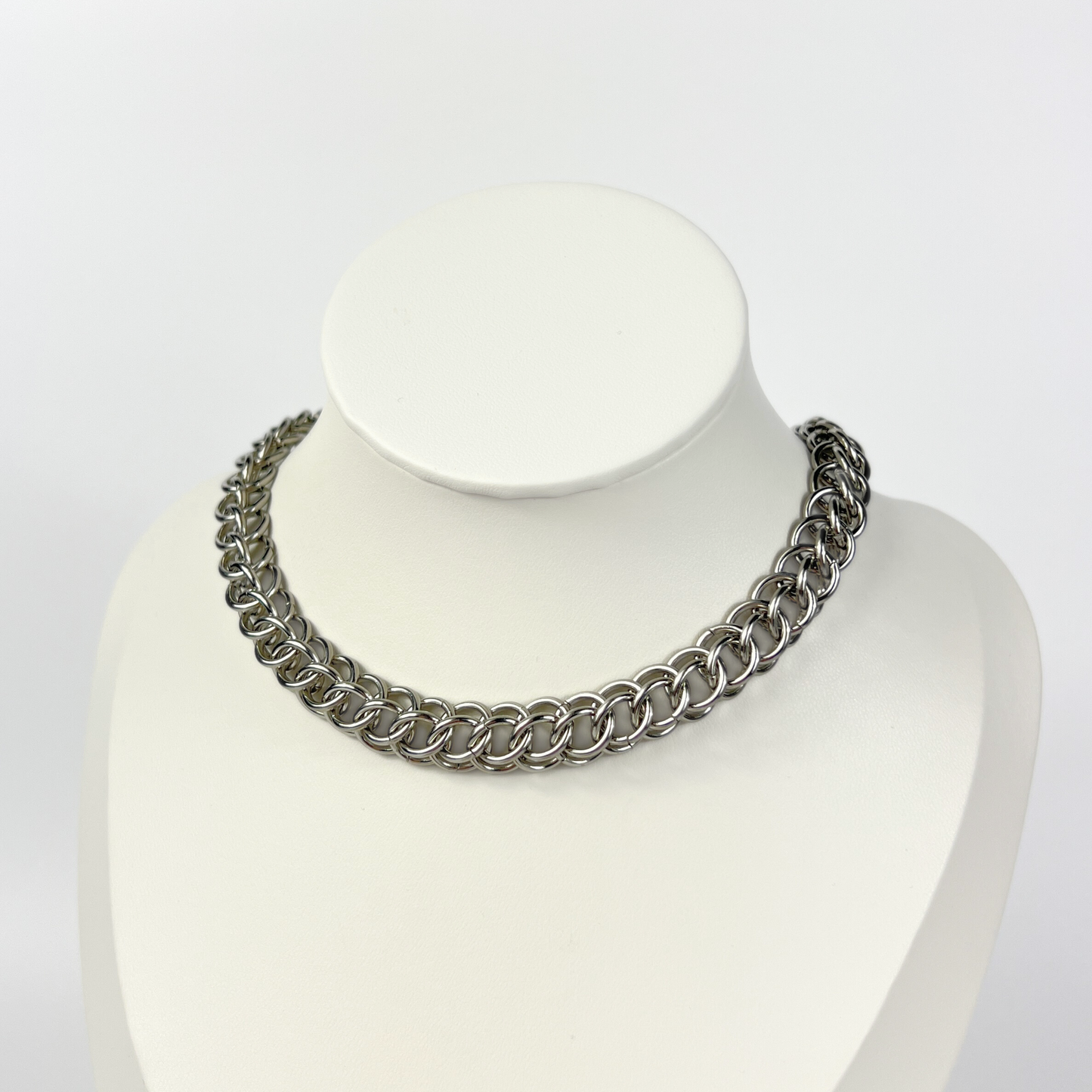 Half Persian chainmail choker necklace Baguette Magick