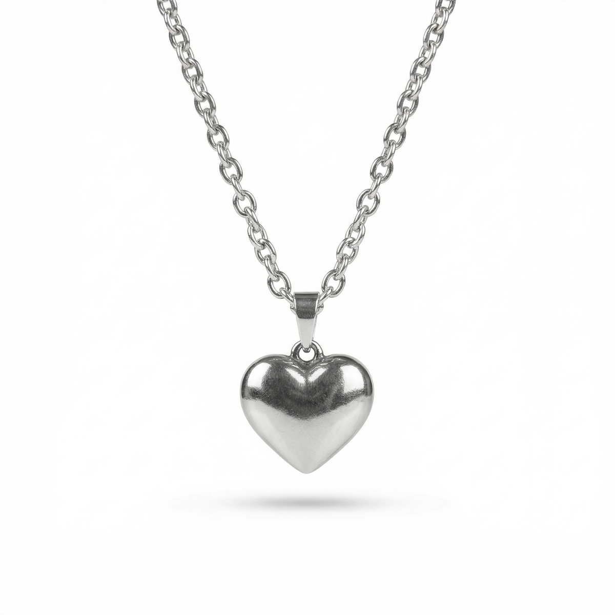 Puffy heart gothic necklace Baguette Magick