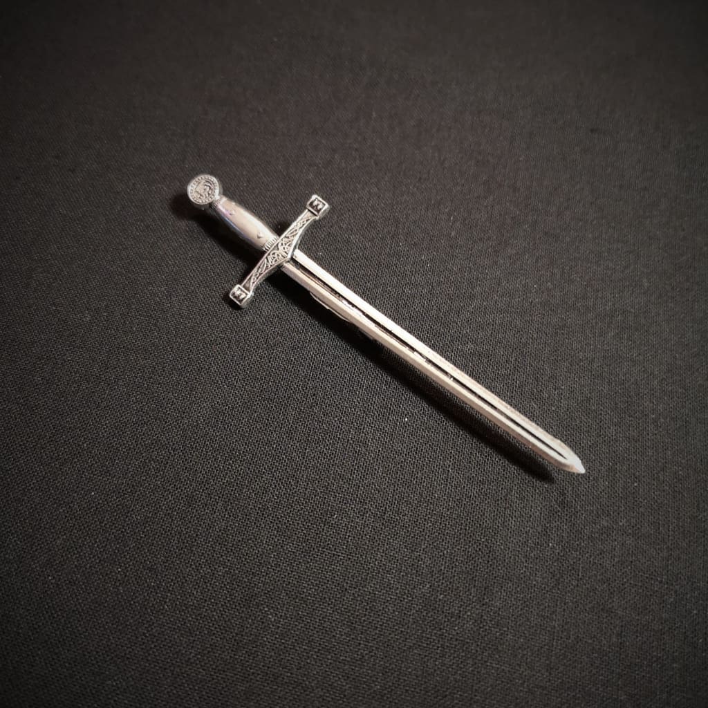Excalibur sword brooch Baguette Magick