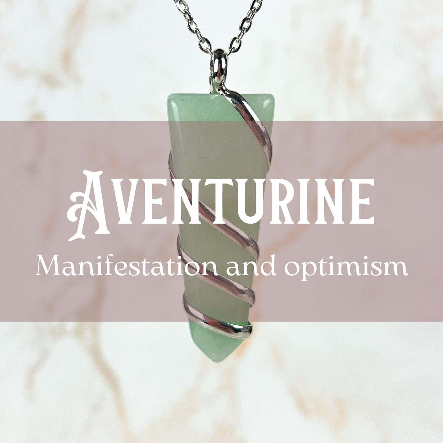 Aventurine jewelry