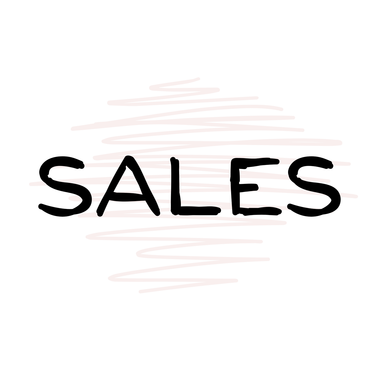 sales collection text only visual
