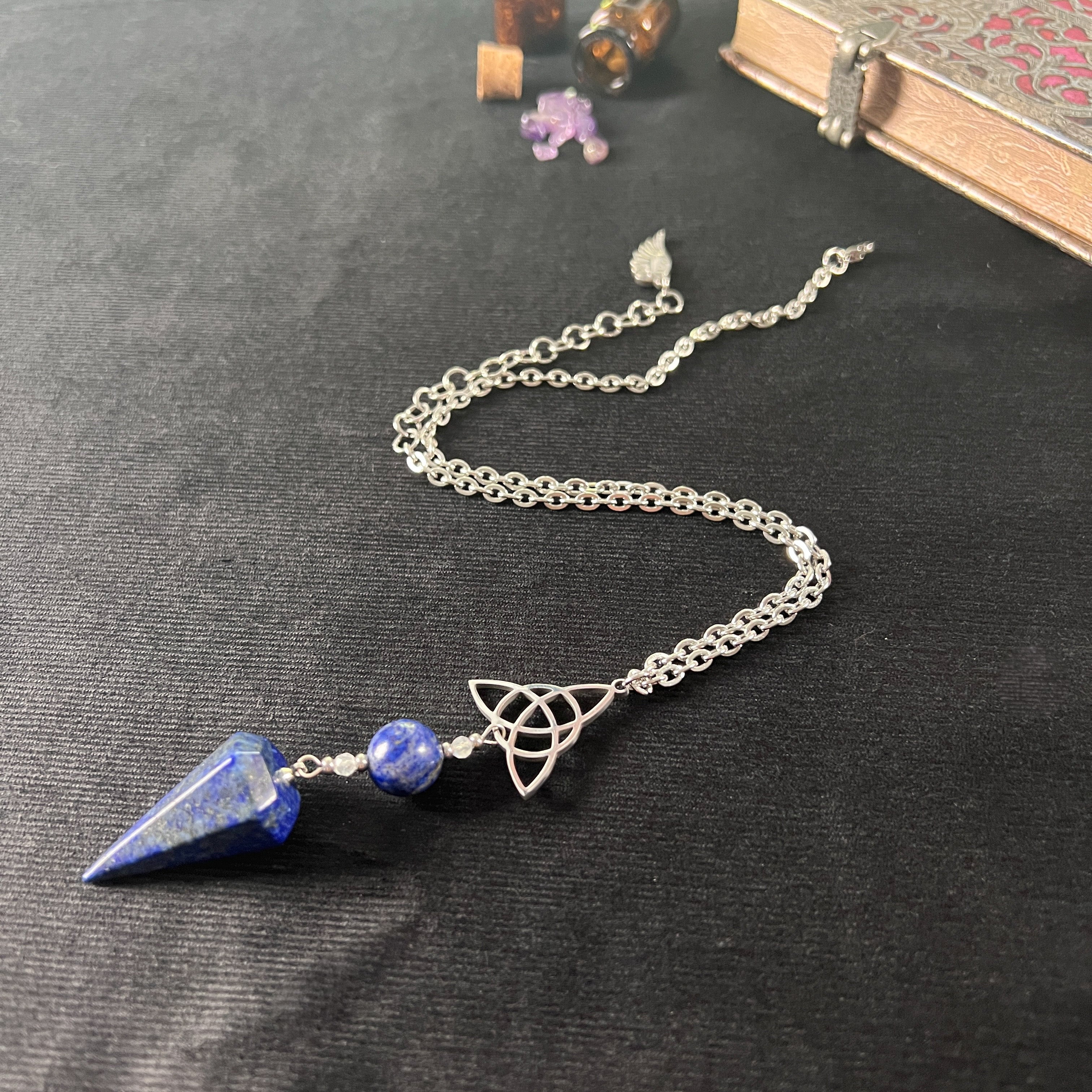 Moonstone deals pendulum necklace