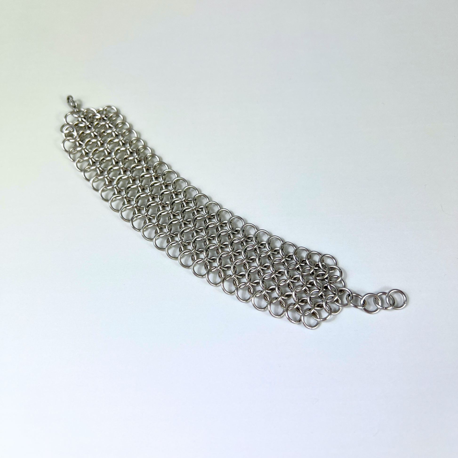 Chainmail bracelet European 4 in 1 cuff Baguette Magick