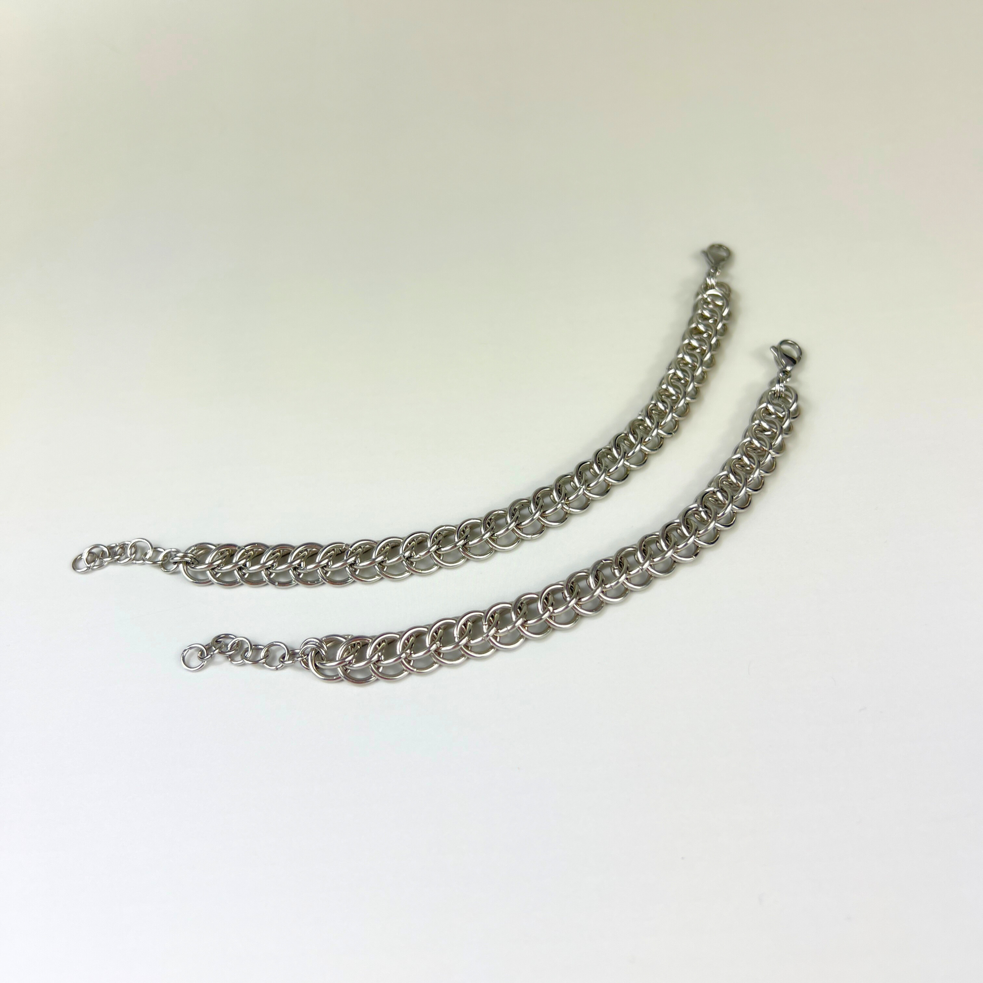 Half Persian classic chainmail bracelet Baguette Magick