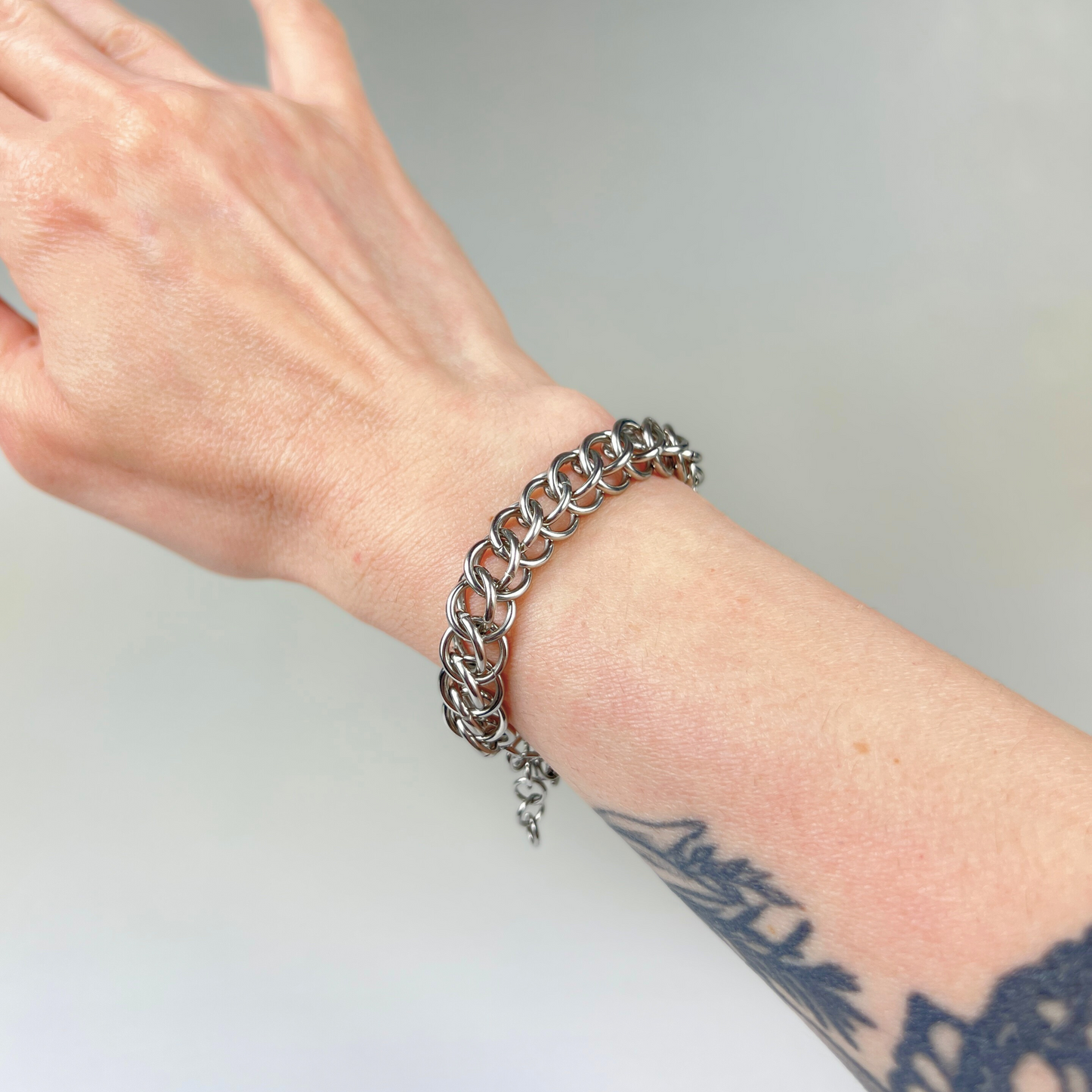 Half Persian classic chainmail bracelet Baguette Magick