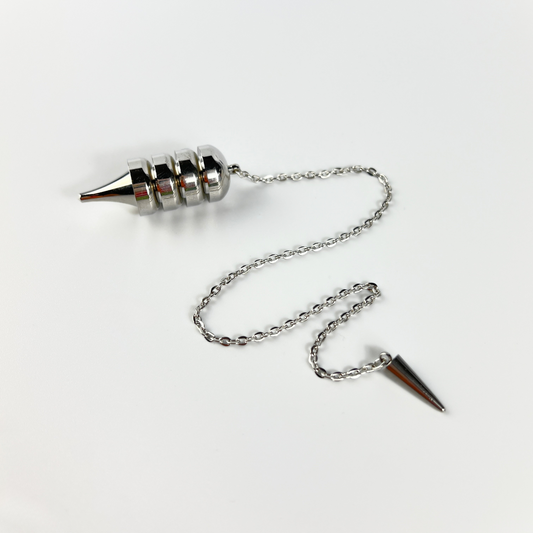 Egyptian Osiris metal dowsing and healing pendulum