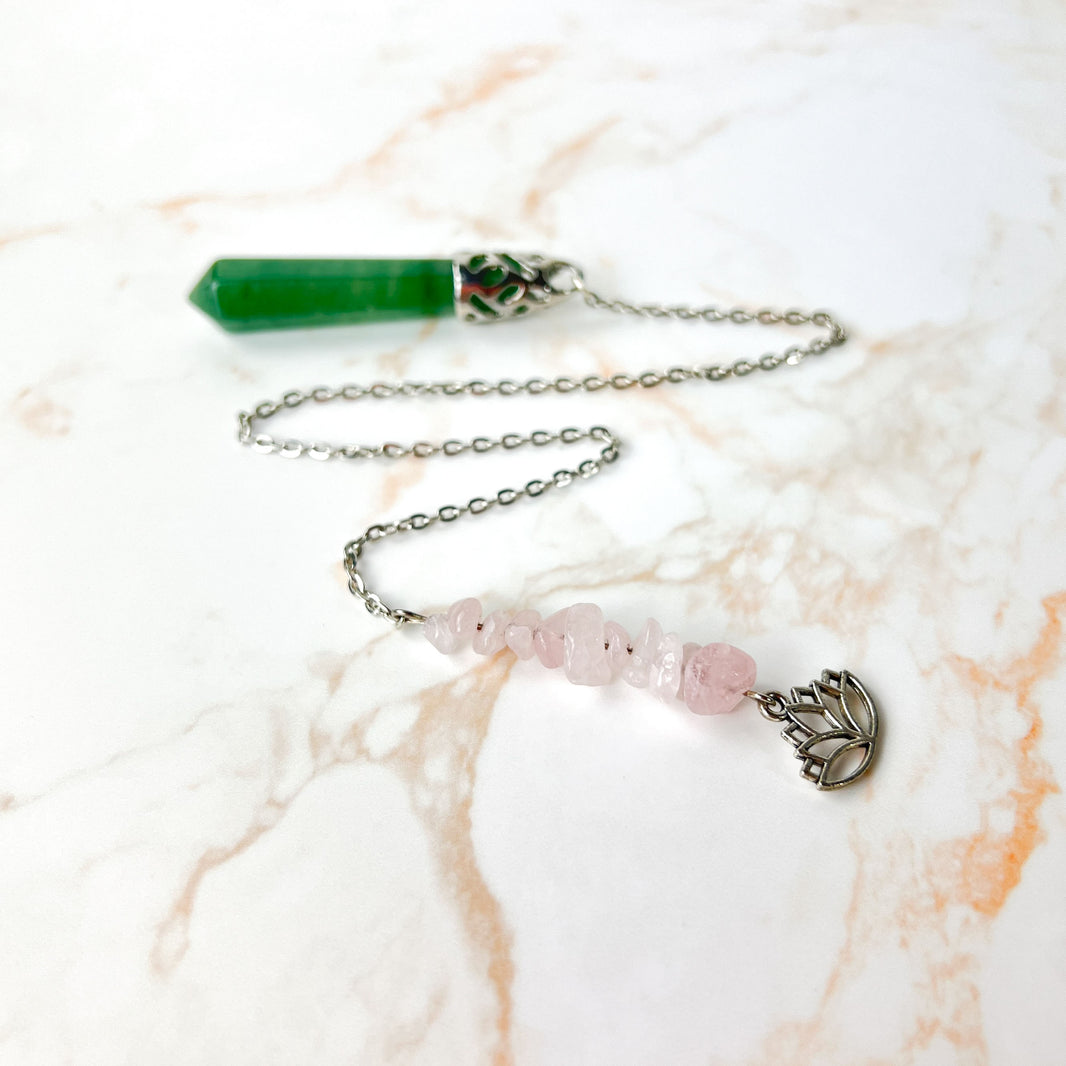 Gemstone pendulums - Baguette Magick