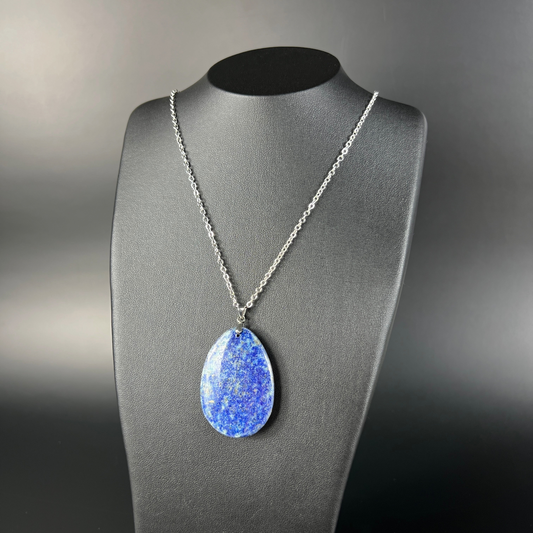 Lapis lazuli pendant necklace Baguette Magick