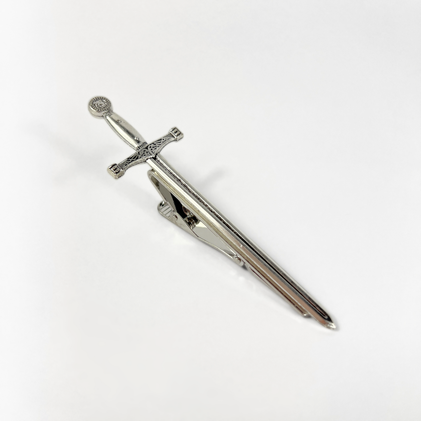 Excalibur sword tie clip