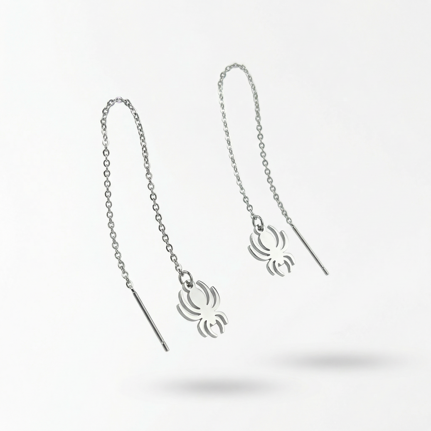 Spider threader earrings Baguette Magick