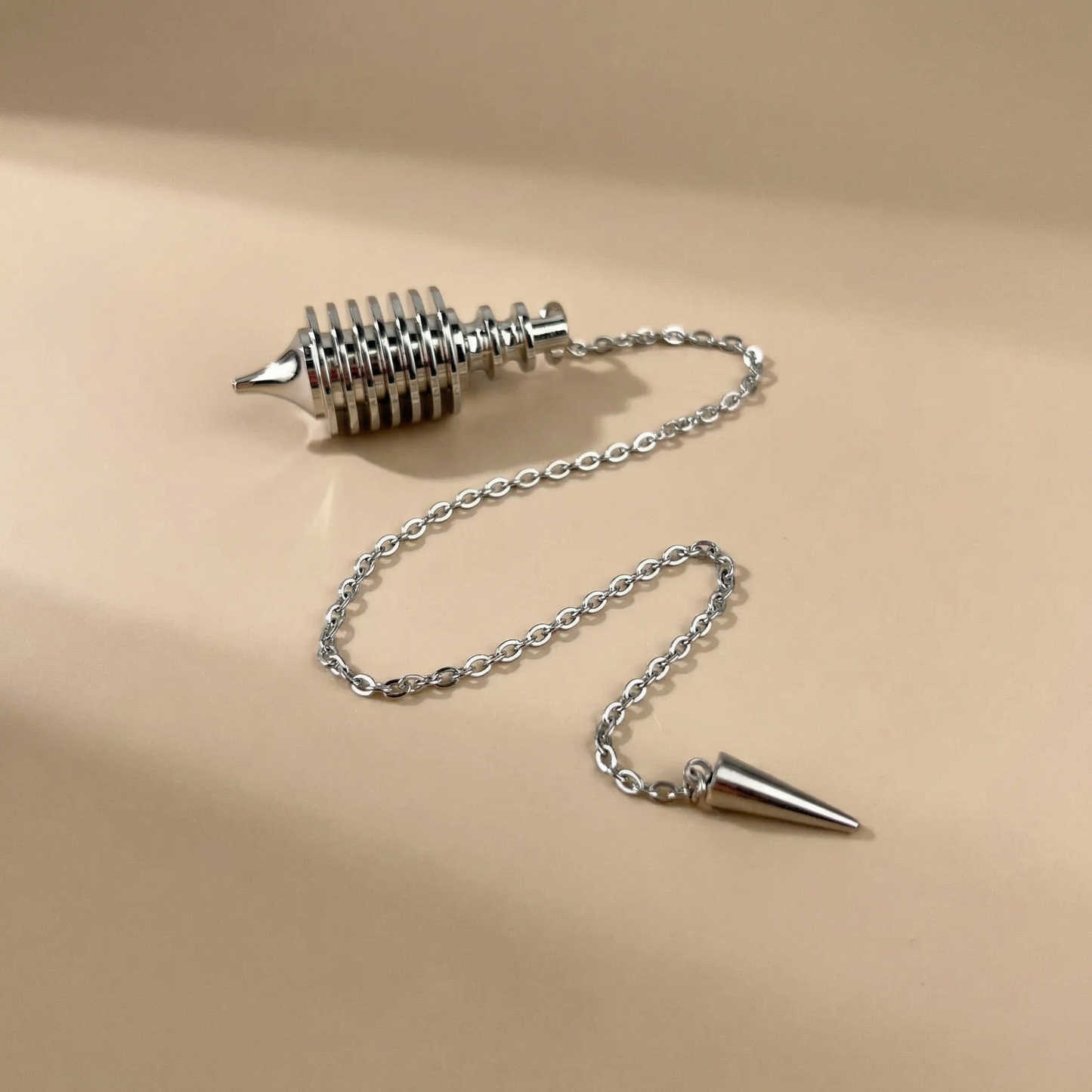 7 rings pendulum, for dowsing and harmonisation work