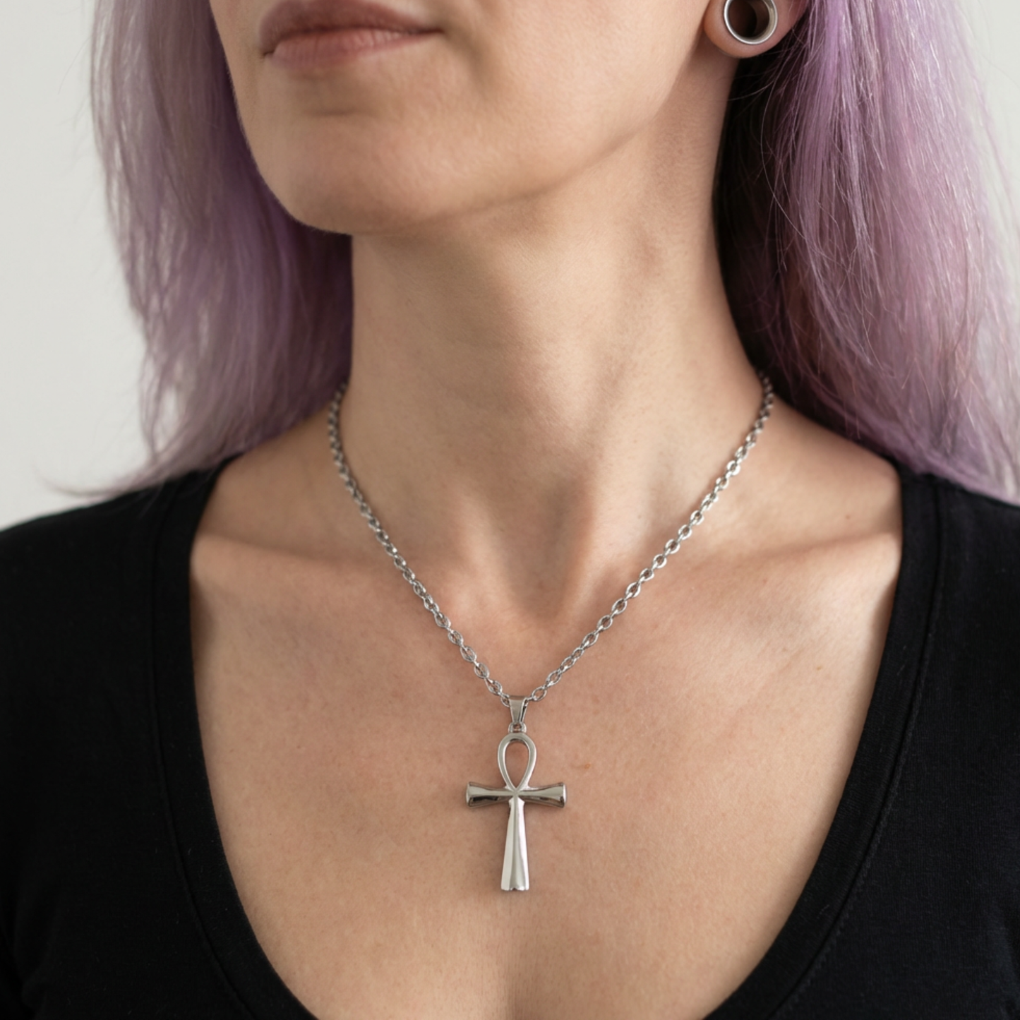 Ankh, key of the Nil necklace