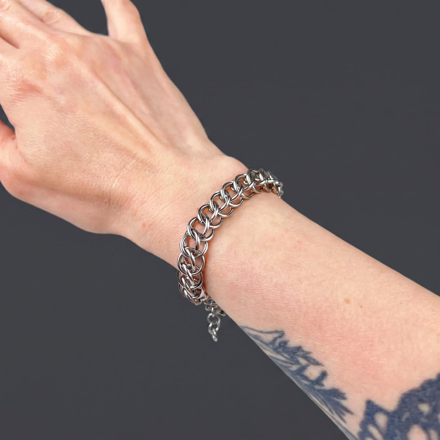 Half Persian classic chainmail bracelet Baguette Magick