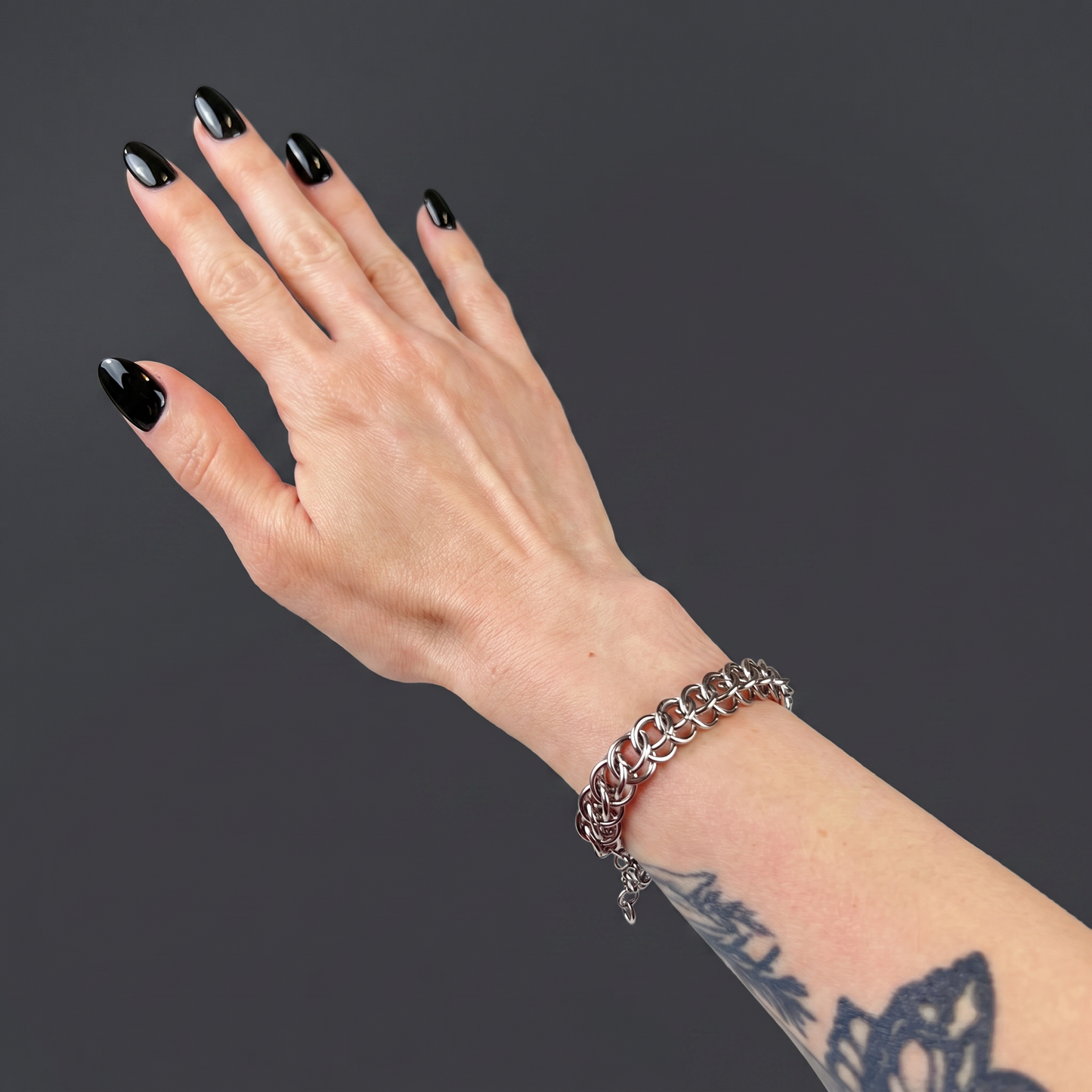 Half Persian classic chainmail bracelet Baguette Magick
