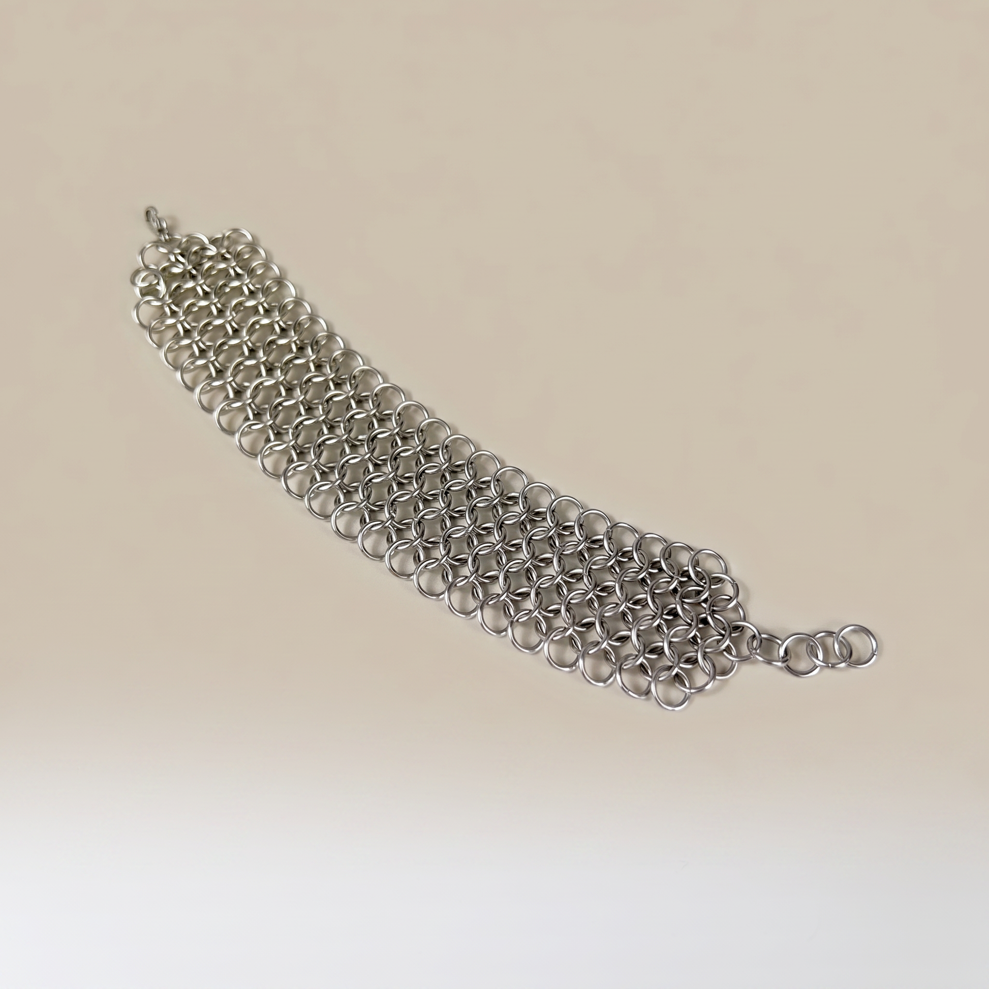 Chainmail bracelet European 4 in 1 cuff Baguette Magick