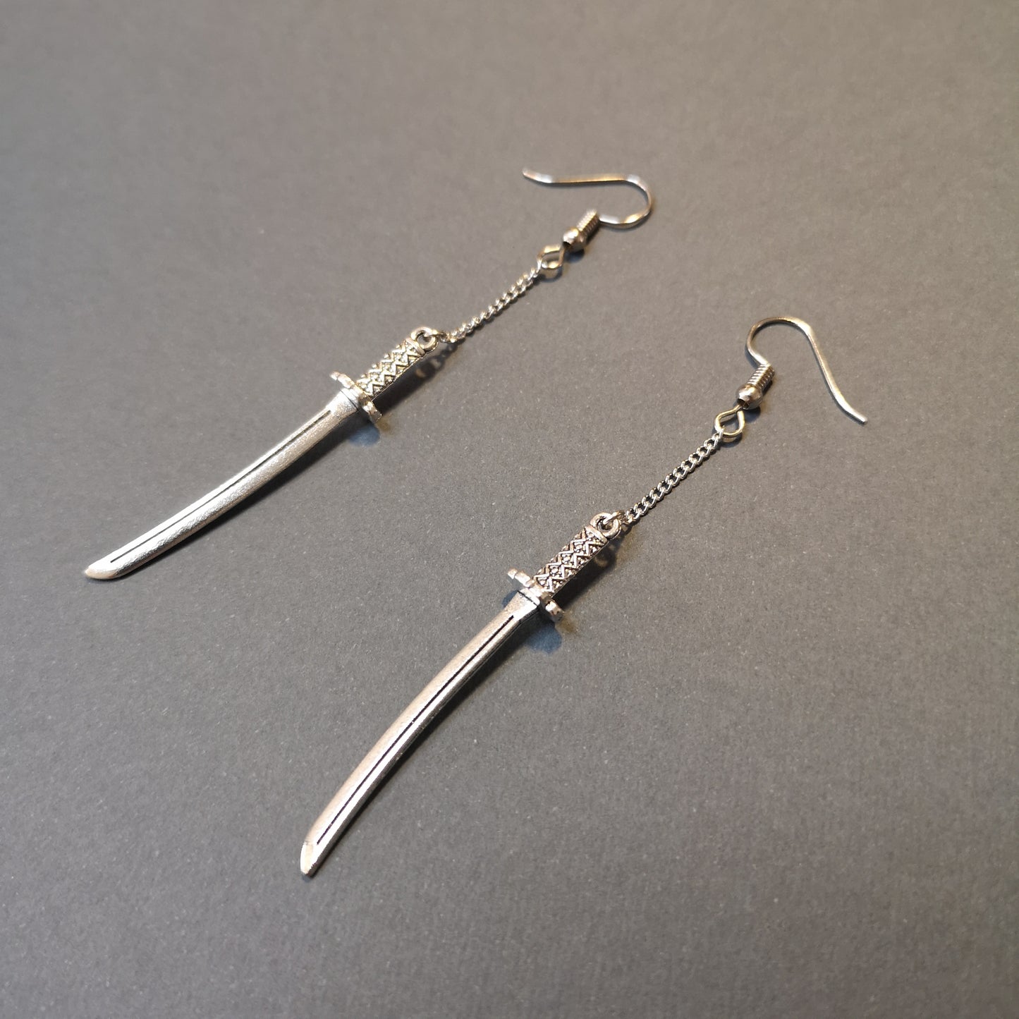 Earrings Katana sword earrings The French Witch shop